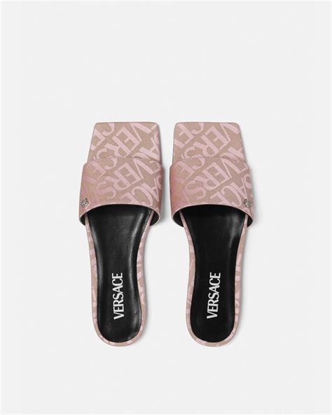 Versace flat sandals sale